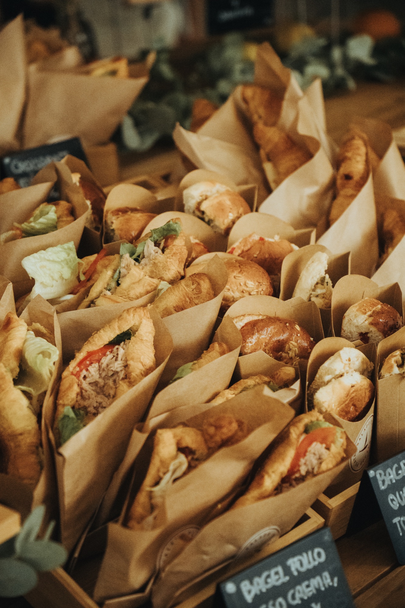 Selección de bocados para el brunch de 9AM