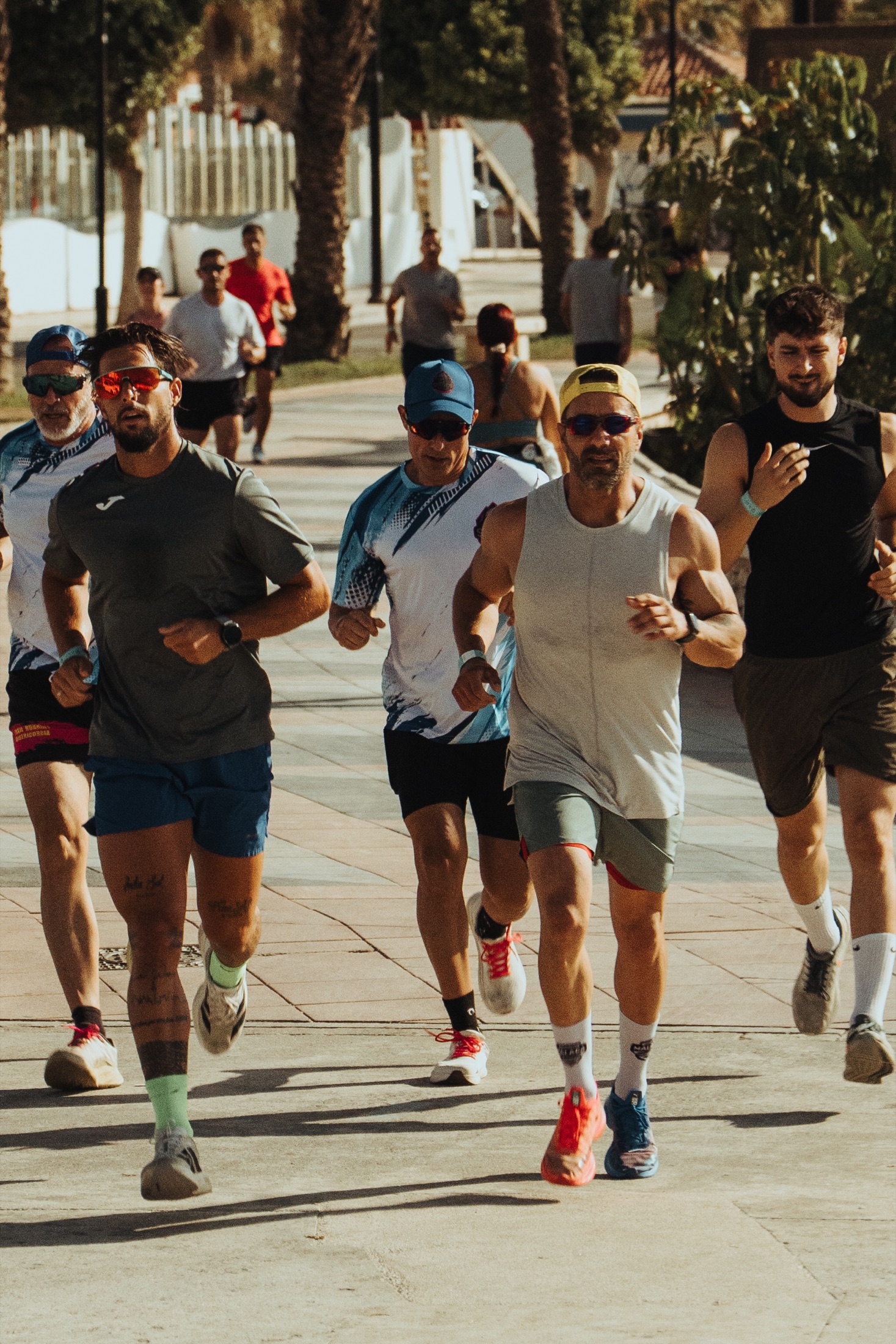 La comunidad de 9AM compartiendo una actividad de running de cinco kilómetros